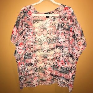 Wet Seal Floral Kimono